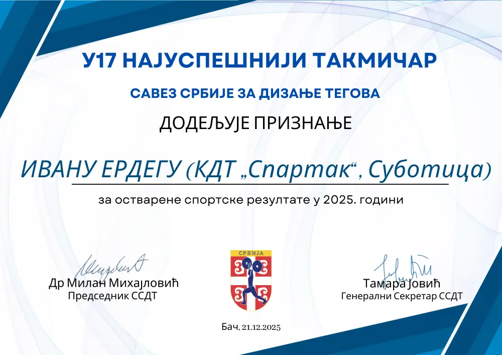 Иван Ерђег — У-17