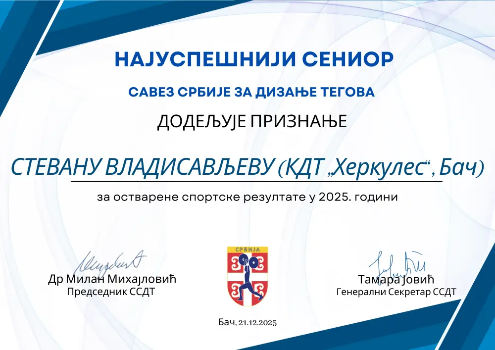 Стеван Владисављев — сениор