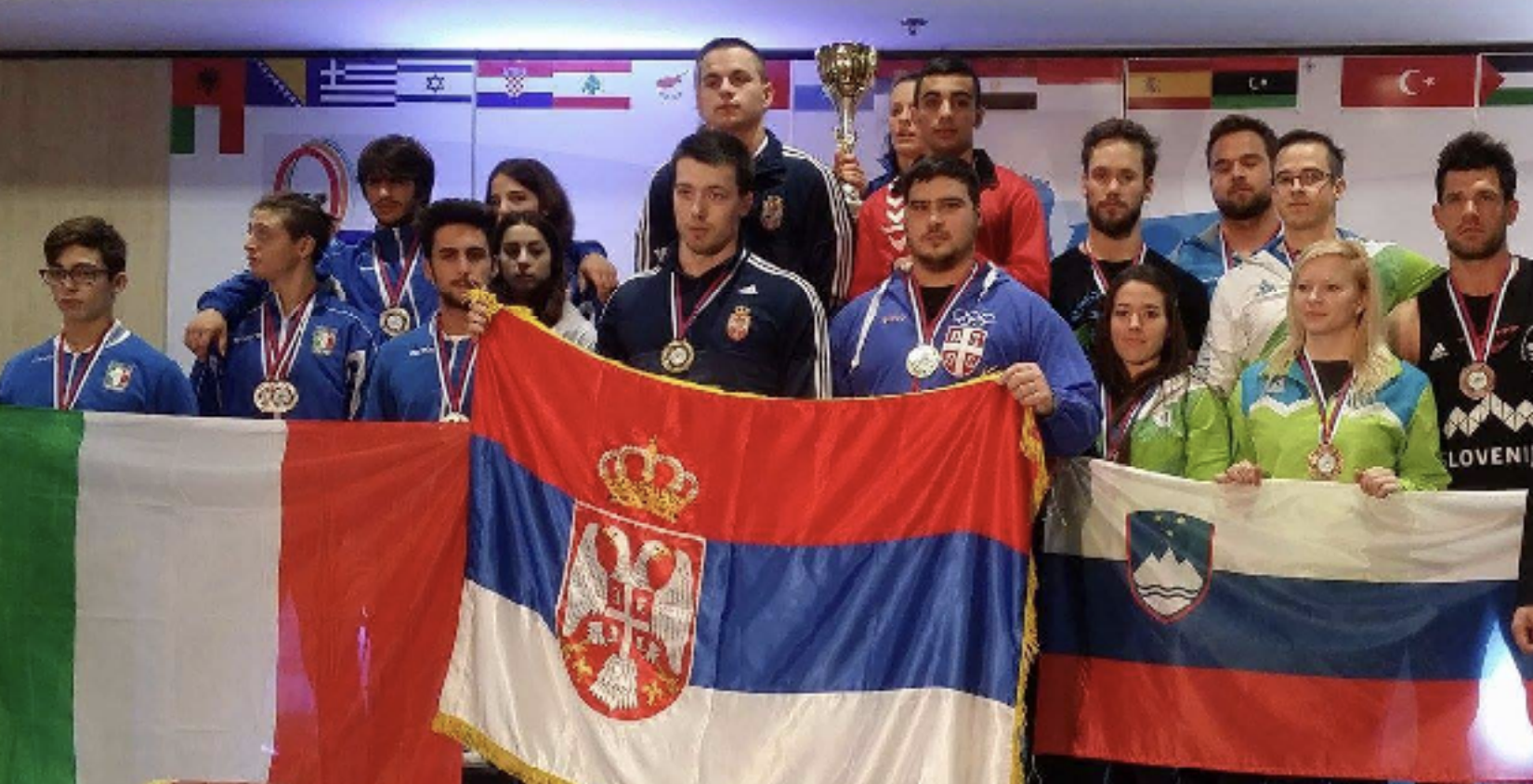 Медитерански куп 2017 — екипни резултат